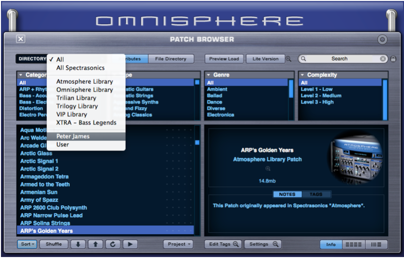Omnisphere steam folder not found